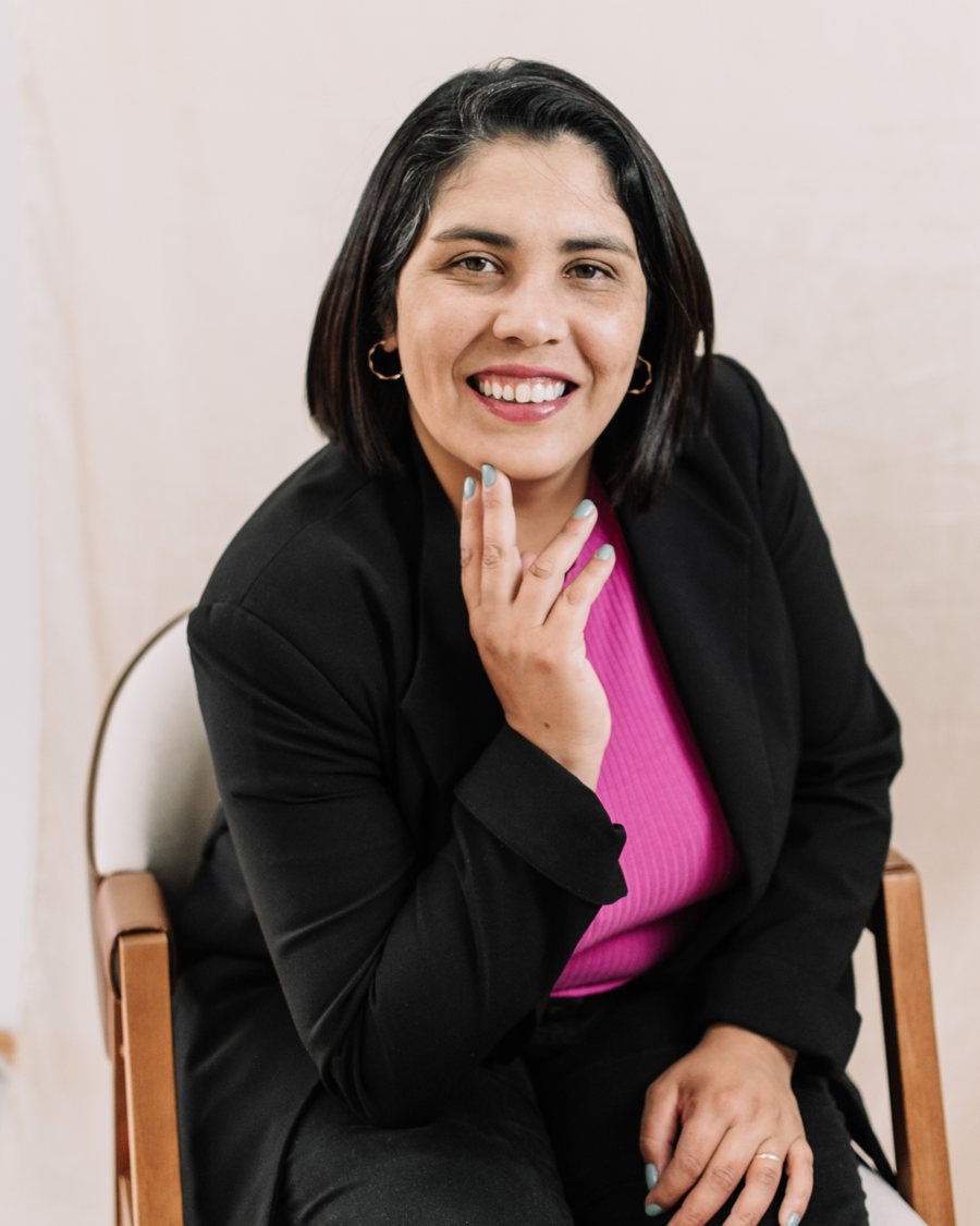 Aline, gestora de projetos da AVANC